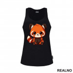 Crveni Panda Sedi - Životinje - Majica