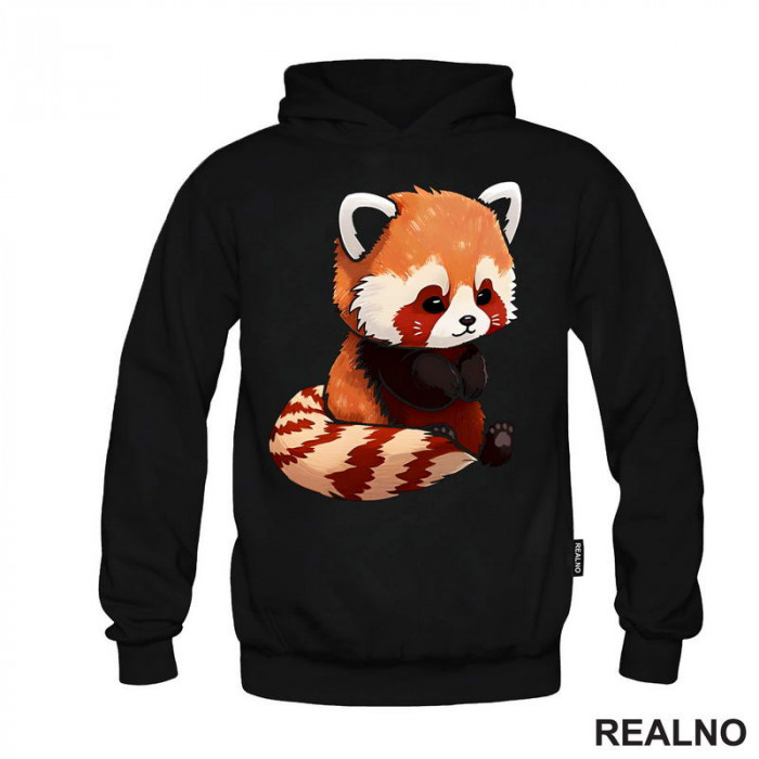 Crveni Panda Drži Šapice - Životinje - Duks