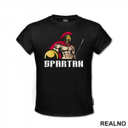 Ratnik i Natpis - Spartanac - Trening - Majica Ratnik i Natpis - Spartanac - Trening - Majica