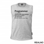 Programmer Wizard - Geek - Majica