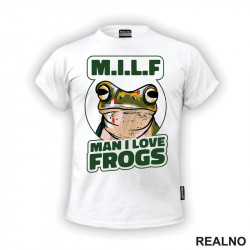 Man I Love Frogs - Životinje - Majica Man I Love Frogs - Životinje - Majica