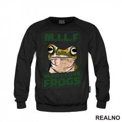 Man I Love Frogs - Životinje - Duks Man I Love Frogs - Životinje - Duks