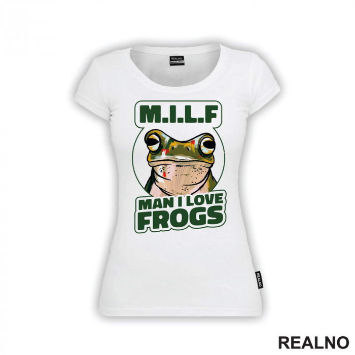 Man I Love Frogs - Životinje - Majica