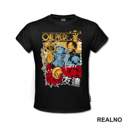 Whole Squad - Colors - One Piece - Majica