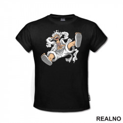 Luffy - Gear Fifth - Smiling - One Piece - Majica