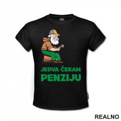 OUTLET - Crna muška majica veličine 7XL - Pecanje OUTLET - Crna muška majica veličine 7XL - Pecanje