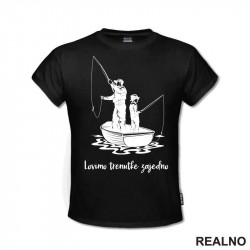 Lovimo Trenutke Zajedno - Tata I Sin - Pecanje - Fishing - Majica