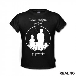 Tatin Omiljeni Partner Za - Pecanje - Fishing - Majica