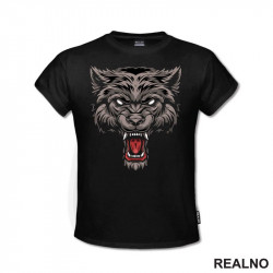 Braon Vuk - Wolf - Životinje - Majica