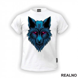 Plavi Vuk I Oči Koje Svetle - Wolf - Životinje - Majica