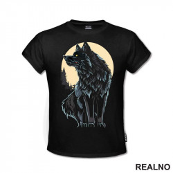 Vuk Stoji - Wolf - Životinje - Majica