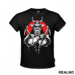 With Two Scythes - Samurai - Majica