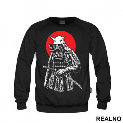 Skull And Red Moon - Samurai - Duks Skull And Red Moon - Samurai - Duks
