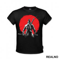 Sekiro - Infront Of The Red Moon - Samurai - Majica Sekiro - Infront Of The Red Moon - Samurai - Majica