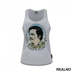 Pablo Portrait Money Shirt - Narcos - Majica