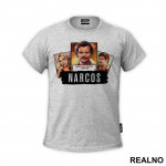 Pablo Escobar And Group Portrait - Narcos - Majica