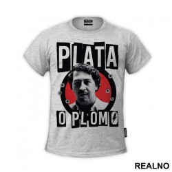 Plata O Plomo Bullet Holes - Narcos - Majica