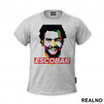 Pablo Escobar Polygonal Art - Narcos - Majica