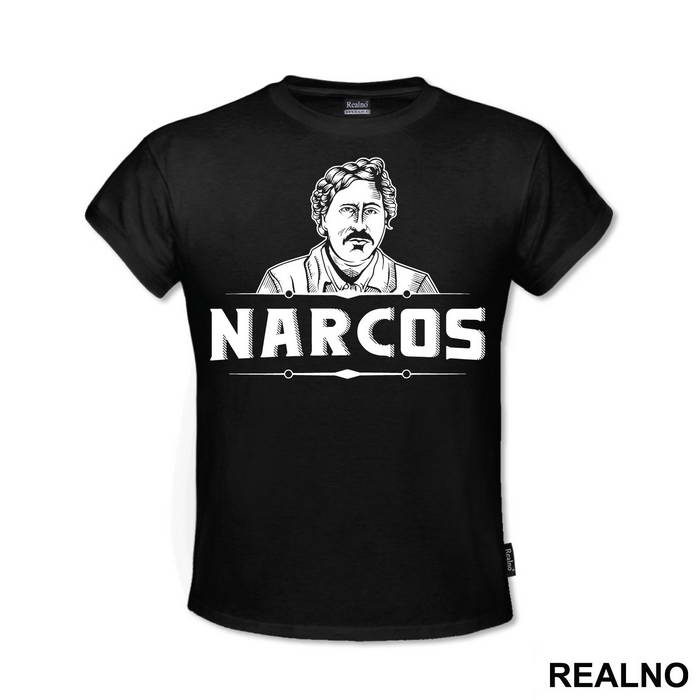 Pablo Escobar Portrait Narcos - Majica