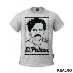 El Patron Pablo Escobar Face - Narcos - Majica