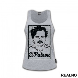 El Patron Pablo Escobar Face - Narcos - Majica