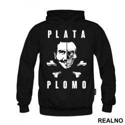 Plata O Plomo Half Face Half Skull - Narcos - Duks