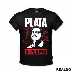 Plata O Plomo Red Outline - Narcos - Majica