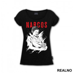 Pablo Escobar Holding Money Bulls - Narcos - Majica