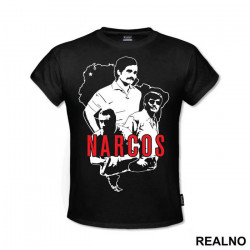 Group Illustration - Narcos - Majica
