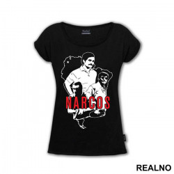 Group Illustration - Narcos - Majica