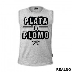 Plata O Plomo Two Revolvers - Narcos - Majica