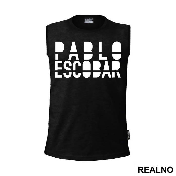 Pablo Escobar Text - Narcos - Majica