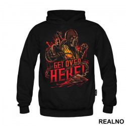 Scorpion Get Over Here Black - Mortal Kombat - Duks Scorpion Get Over Here Black - Mortal Kombat - Duks