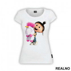 Agnes With Her Unicorn - It's So Fluffy, I'm Gonna Die - Minions - Majica