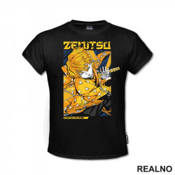 Zenitsu Agatsuma - Yellow - Demon Slayer - Majica Zenitsu Agatsuma - Yellow - Demon Slayer - Majica