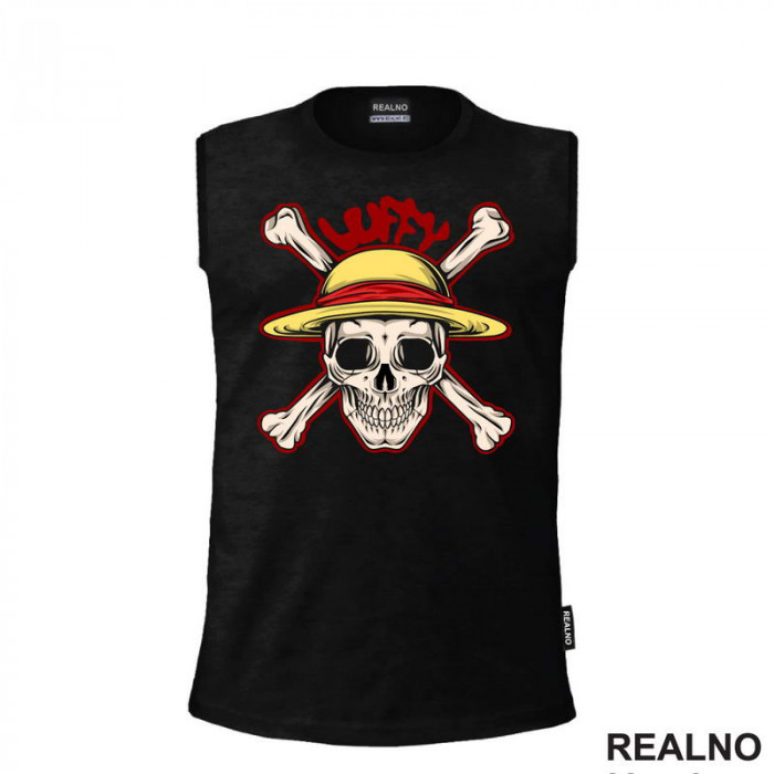 Luffy Skull - One Piece - Majica