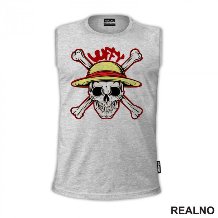 Luffy Skull - One Piece - Majica