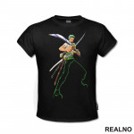 Zoro Stance - One Piece - Majica