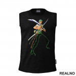 Zoro Stance - One Piece - Majica