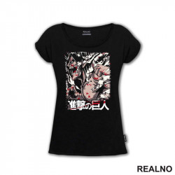 Angry Titan Dots - Attack On Titan - Majica Angry Titan Dots - Attack On Titan - Majica