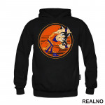 Kid In Orange Circle - Goku - Dragon Ball - Duks