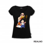 Kids With Their Teacher - Goku - Dragon Ball - Majica Kids With Their Teacher - Goku - Dragon Ball - Majica