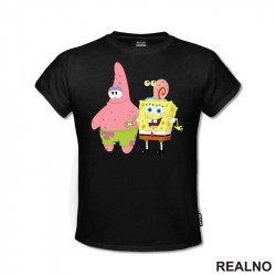 Patrik, Gari - Sundjer Bob - Sponge Bob - Crtani Filmovi - Majica
