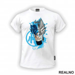 Half Face - Goku - Dragon Ball - Majica Half Face - Goku - Dragon Ball - Majica