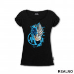 Half Face - Goku - Dragon Ball - Majica Half Face - Goku - Dragon Ball - Majica