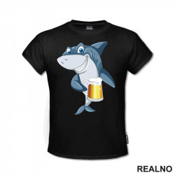 Ajkula Sa Pivom - Životinje - Majica