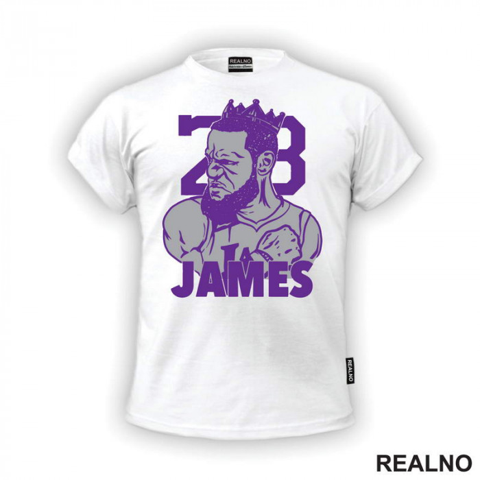 Purple James - NBA - Košarka - Majica