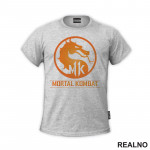 Orange Logo - Mortal Kombat - Majica