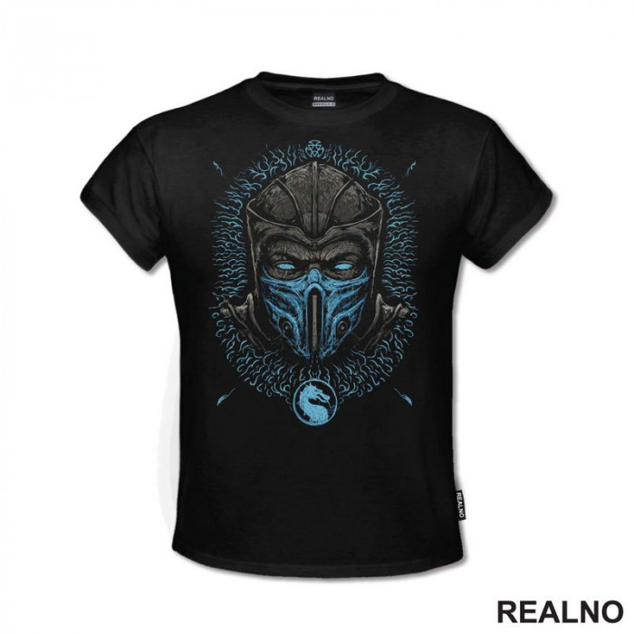 Sub Zero - Dots - Head - Mortal Kombat - Majica Sub Zero - Dots - Head - Mortal Kombat - Majica
