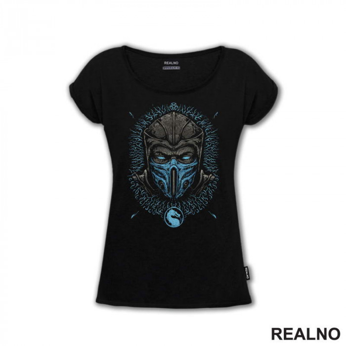 Sub Zero - Dots - Head - Mortal Kombat - Majica Sub Zero - Dots - Head - Mortal Kombat - Majica
